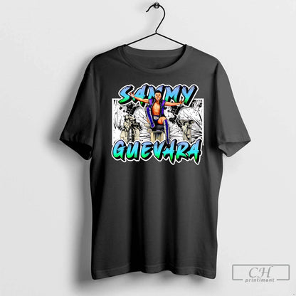 Sammy Guevara Pillar T Shirts Long Sleeve Vintage Look