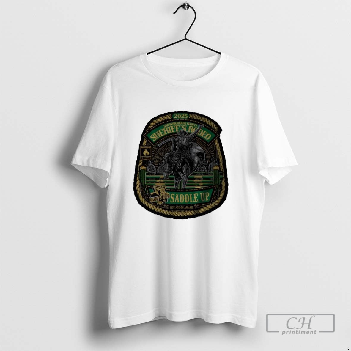 San Bernardino Sheriffs Rodeo 2025 Ladies Tee Unique Style