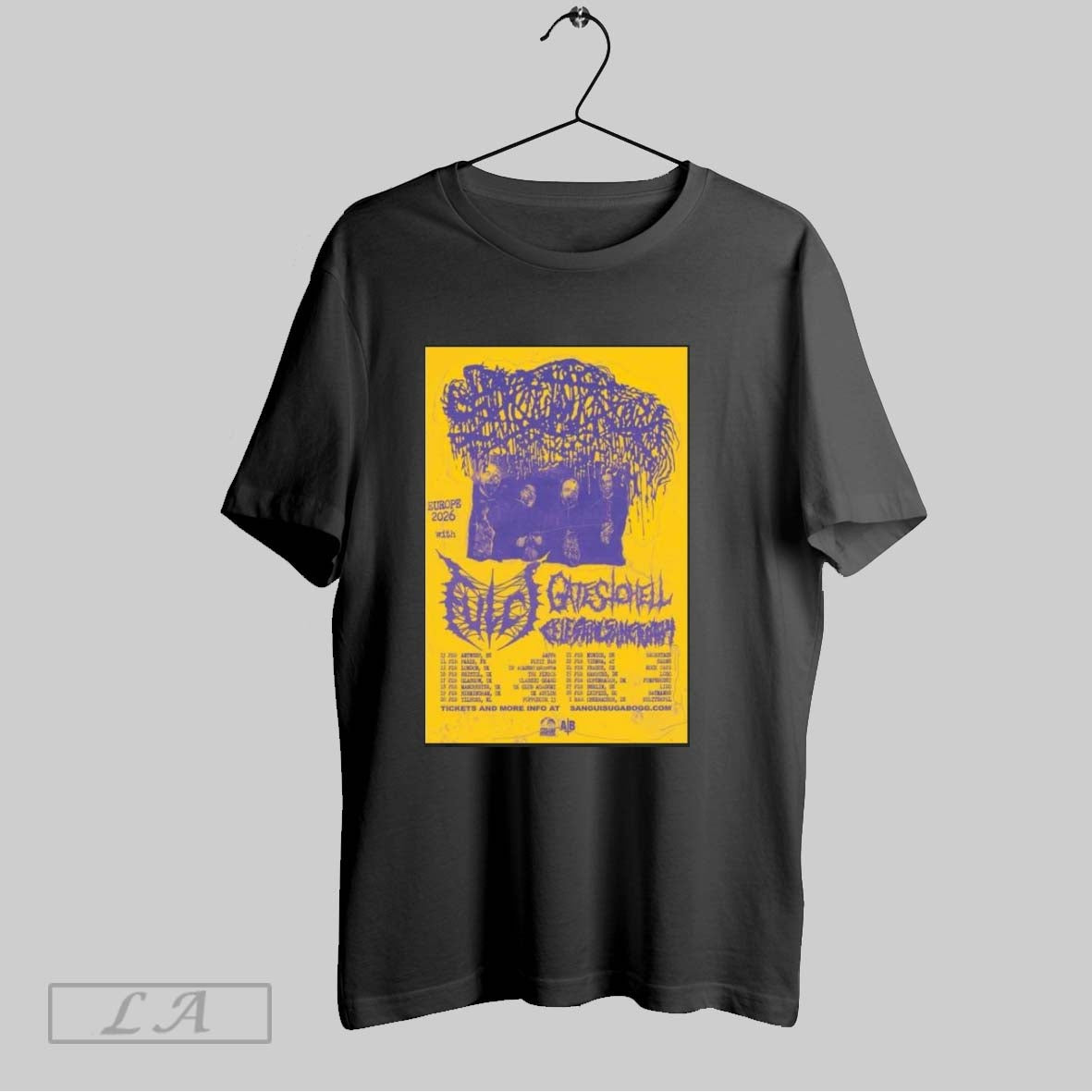 Sanguisugabogg Europe Tour 2026 Hoodie Designer Gift