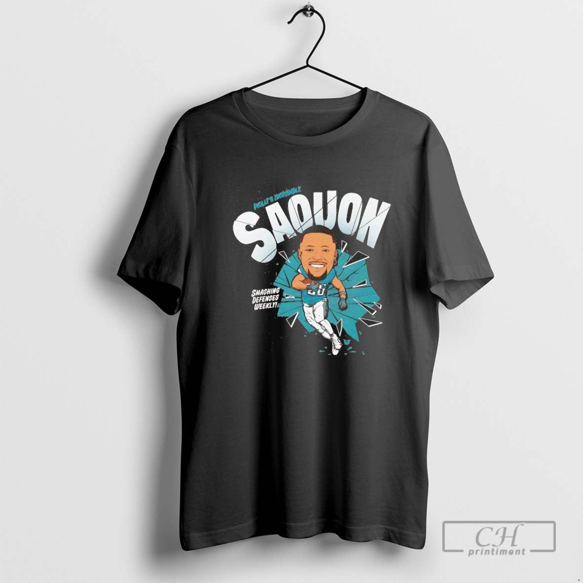 Saquon Barkley Phillys Incredible Smashing Defenses Weekly Tee Trendy