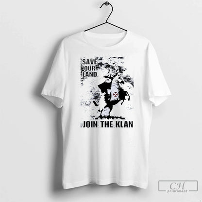 Save Our Land Join Klan T Shirts Tank Top Elegant Gift
