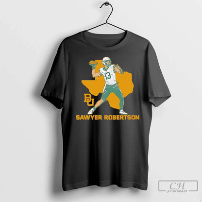 Sawyer Robertson Star State Baylor Bears T Shirts Hoodie Elegant Style
