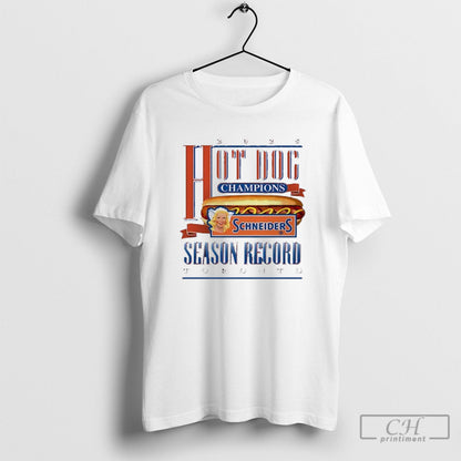 Schneiders 2025 Hot Dog Champions Season Record Toronto Long Sleeve