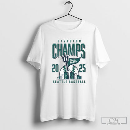 Seattle Baseball Best West Division Champions 2025 Long Sleeve