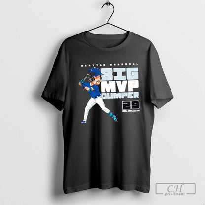 Seattle Baseball Big Mvp Dumper 29 Cal Raleigh Baseball Player