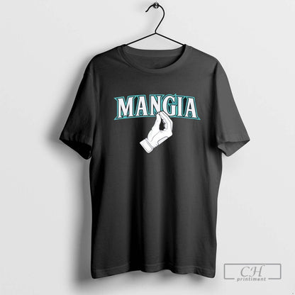 Seattle Mangia Hoodie Vintage Style
