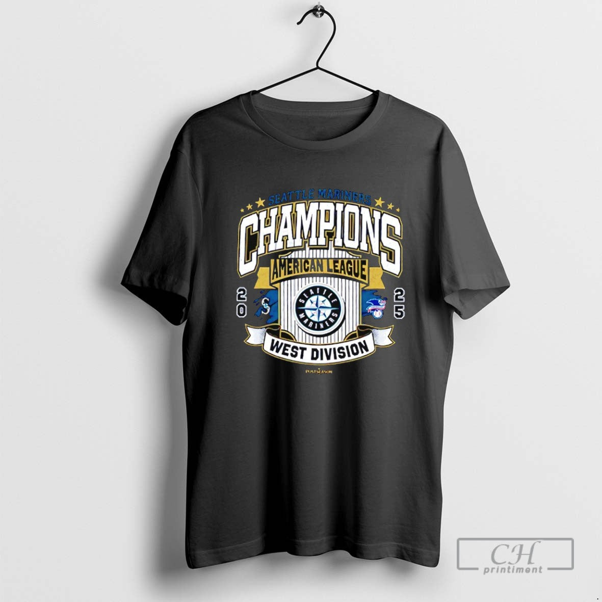 Seattle Mariners Al West Division Champions 2025 American League