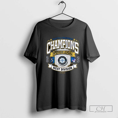 Seattle Mariners Al West Division Champions 2025 American League