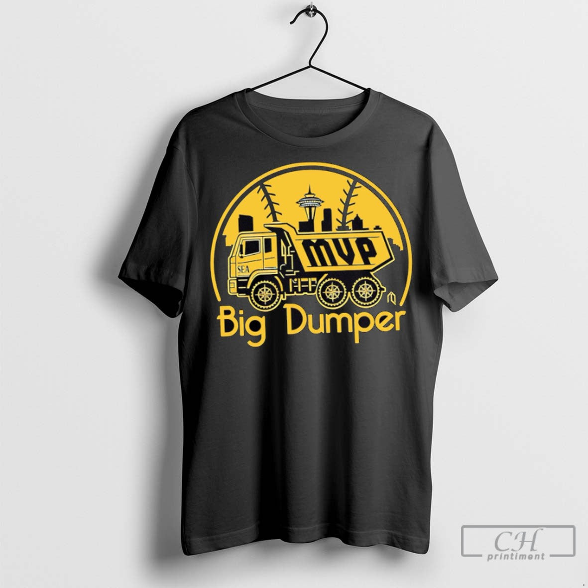 Seattle Mariners Big Dumper Mvp T Shirts Jpg Long Sleeve Elegant