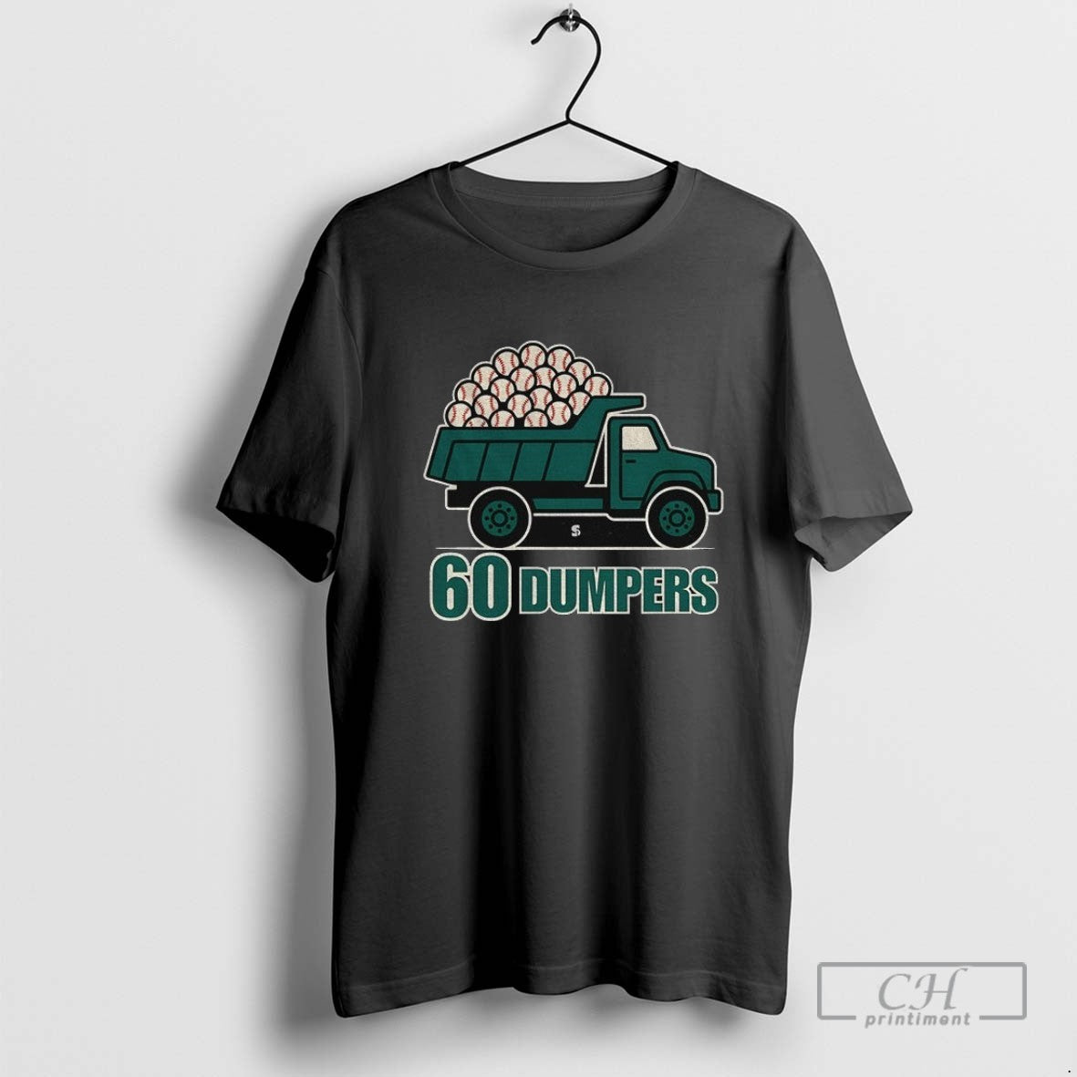Seattle Mariners Cal Raleigh 60 Big Dumpers Historic Season Tank Top