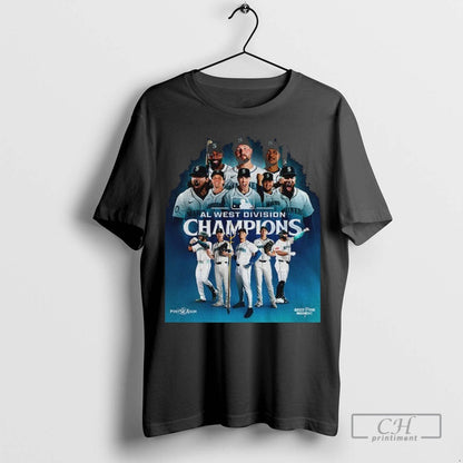 Seattle Mariners Mlb Baseball Legend Al West Division Champions
