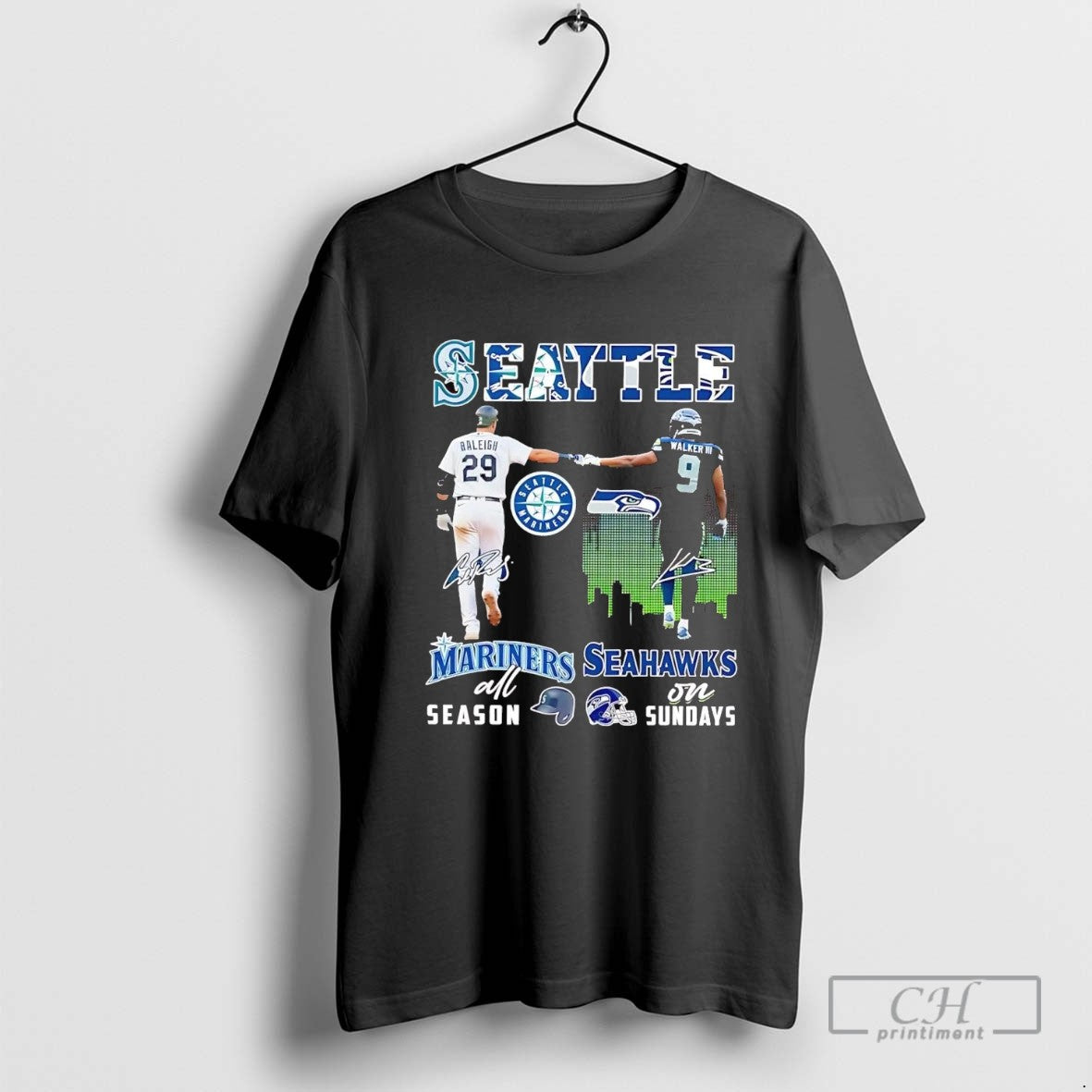 Seattle Mariners Raleigh All Season Seahawks Walker Iii Sundays Tank
