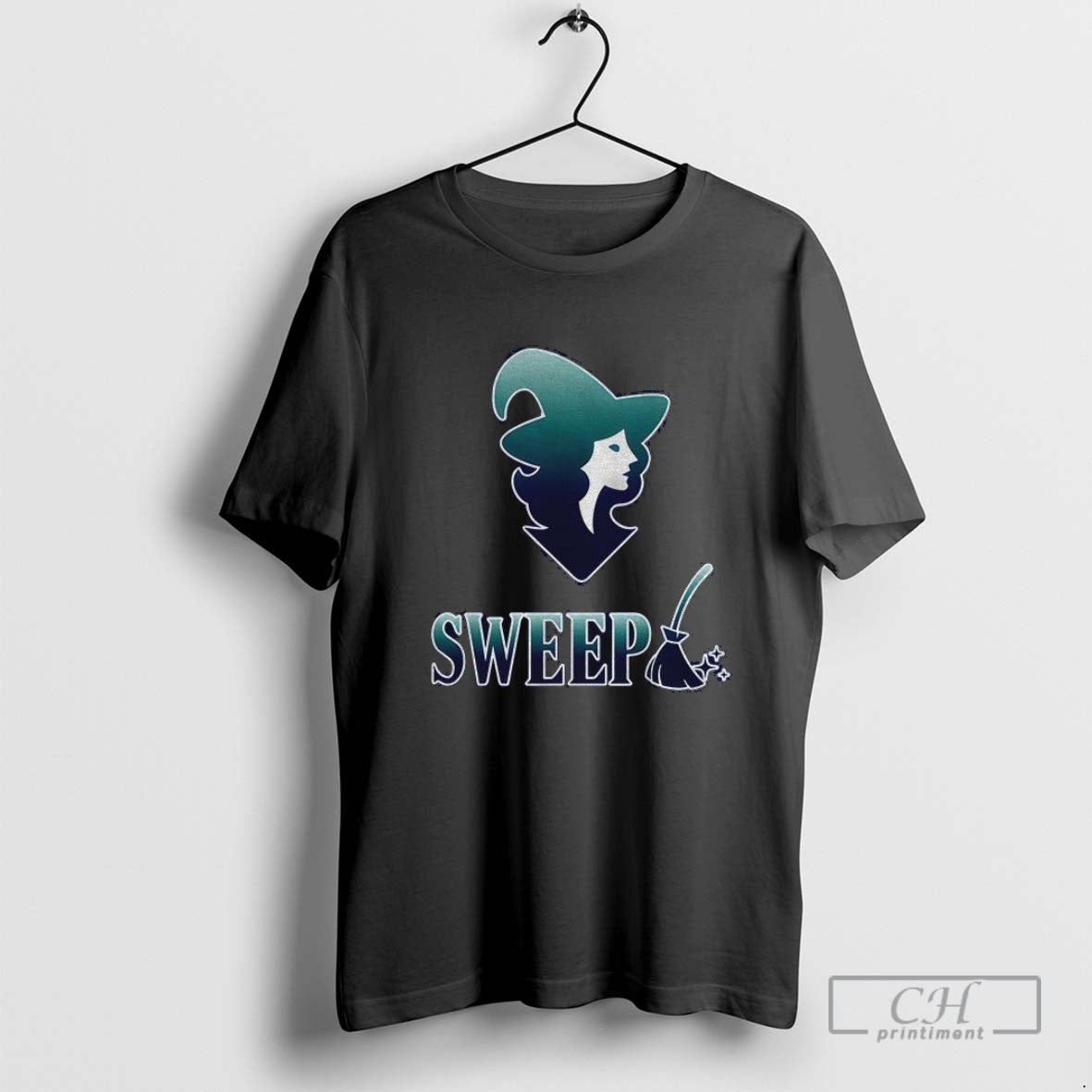 Seattle Mariners Witch Sweep Mlb Baseball Logo Hoodie Classic Art