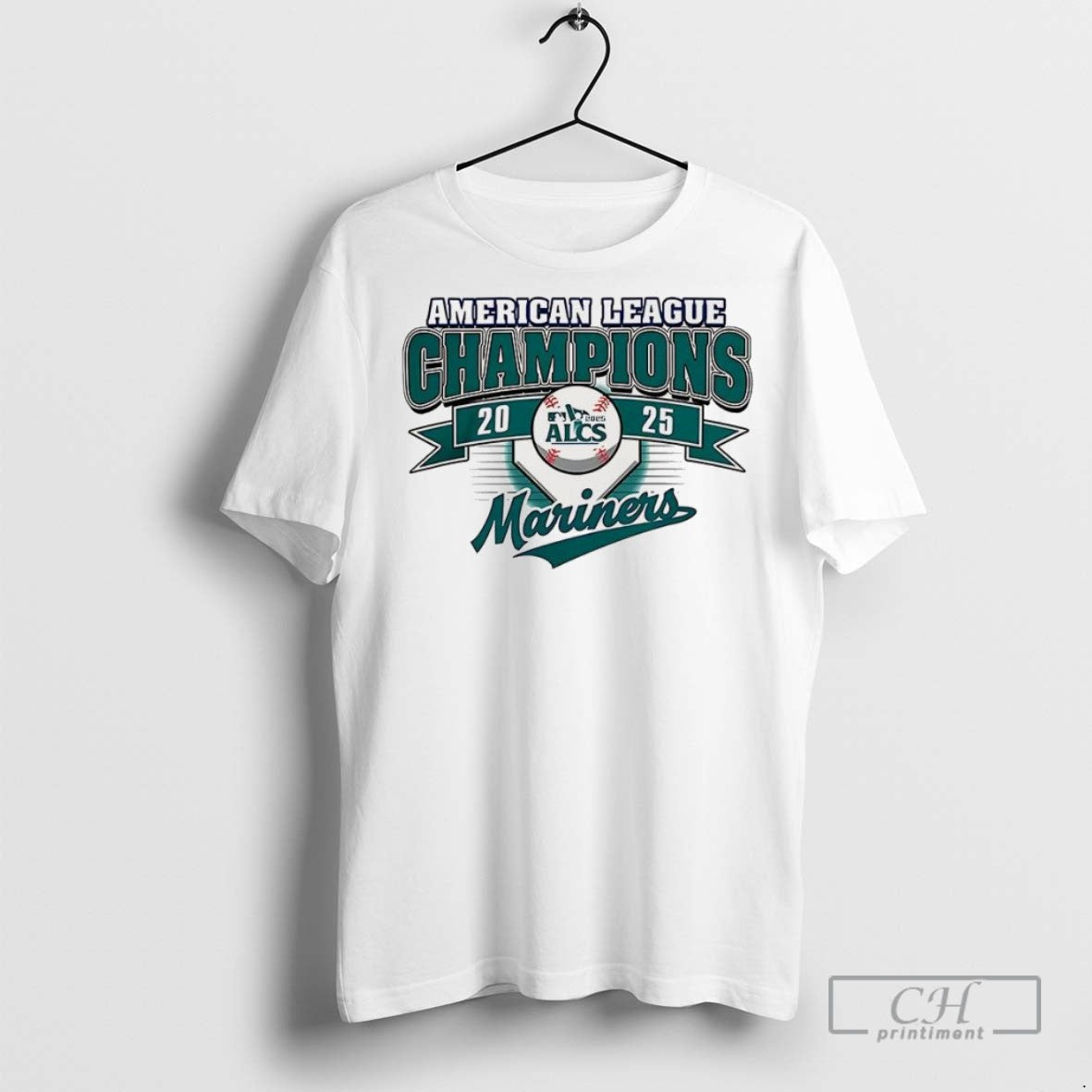 Seattle Mariners Baseball American League Champions Champions 2025 T
