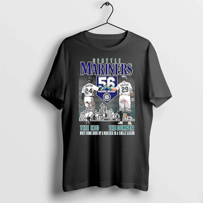 Seattle Mariners Dumper Most Home Runs Mariner Single TShirt Unique