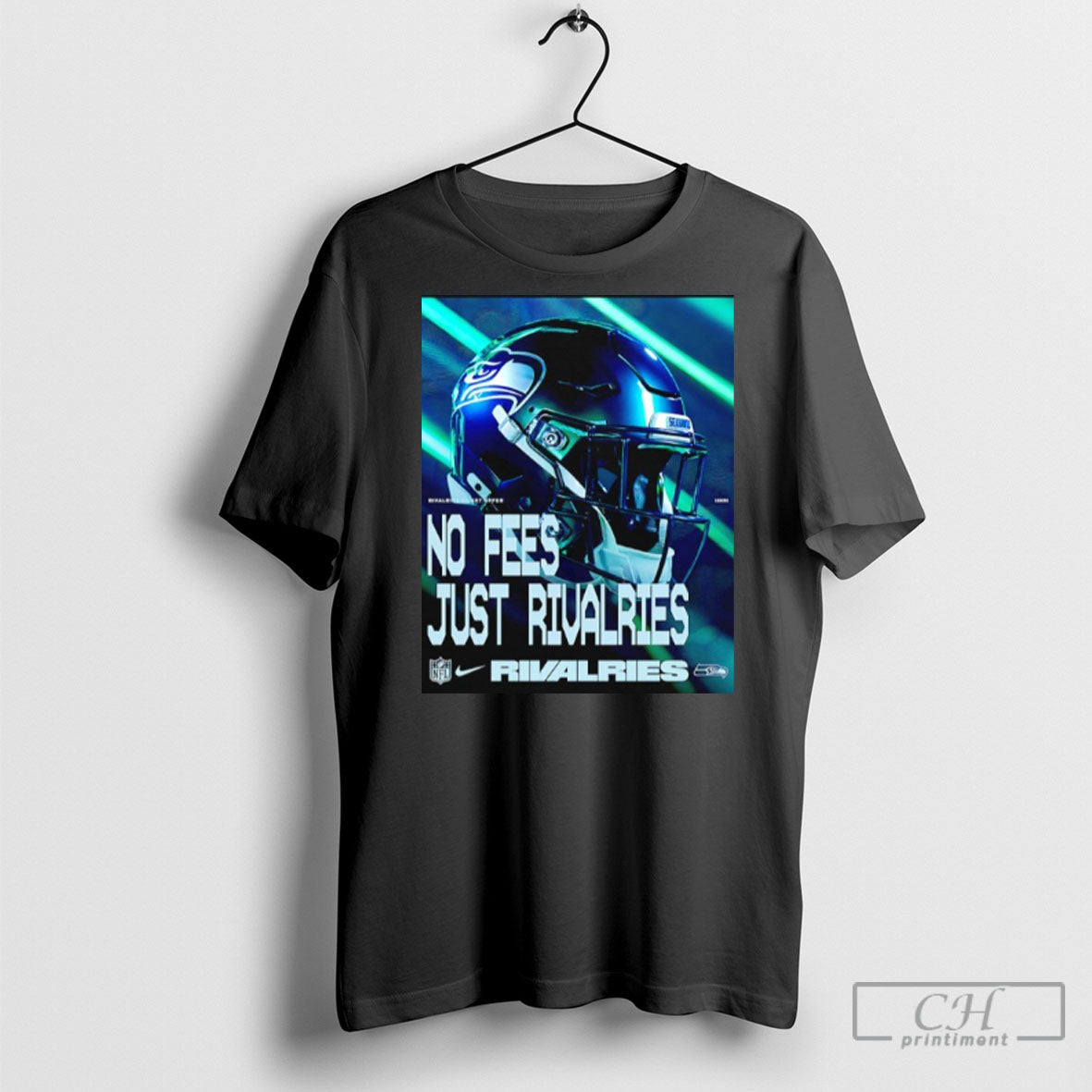 Seattle Seahawks No Fees Just Rivalries Tee Exclusive Gift