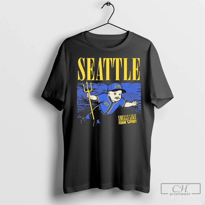 Seattle Smells Like Team Spirit Cal Raleigh T Shirts Long Sleeve