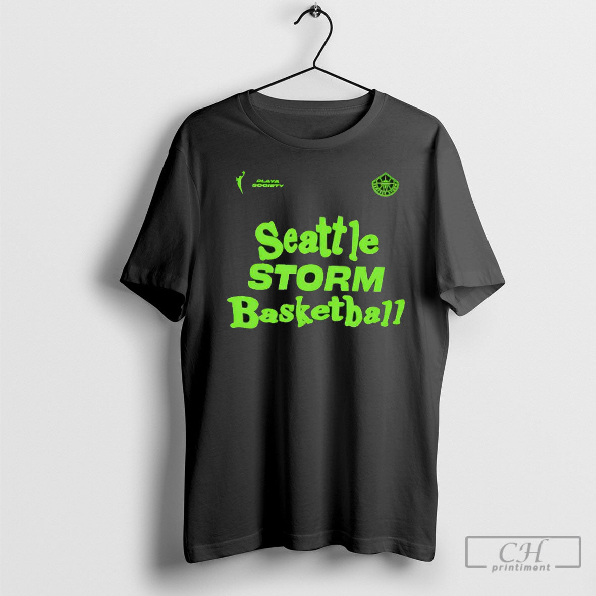 Seattle Storm Basketball Playa Society Wnba Storm Tank Top Modern