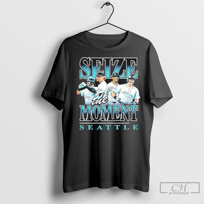Seize Moment Seattle Suarez Gilbert Rodriguez And Raleigh T Shirts