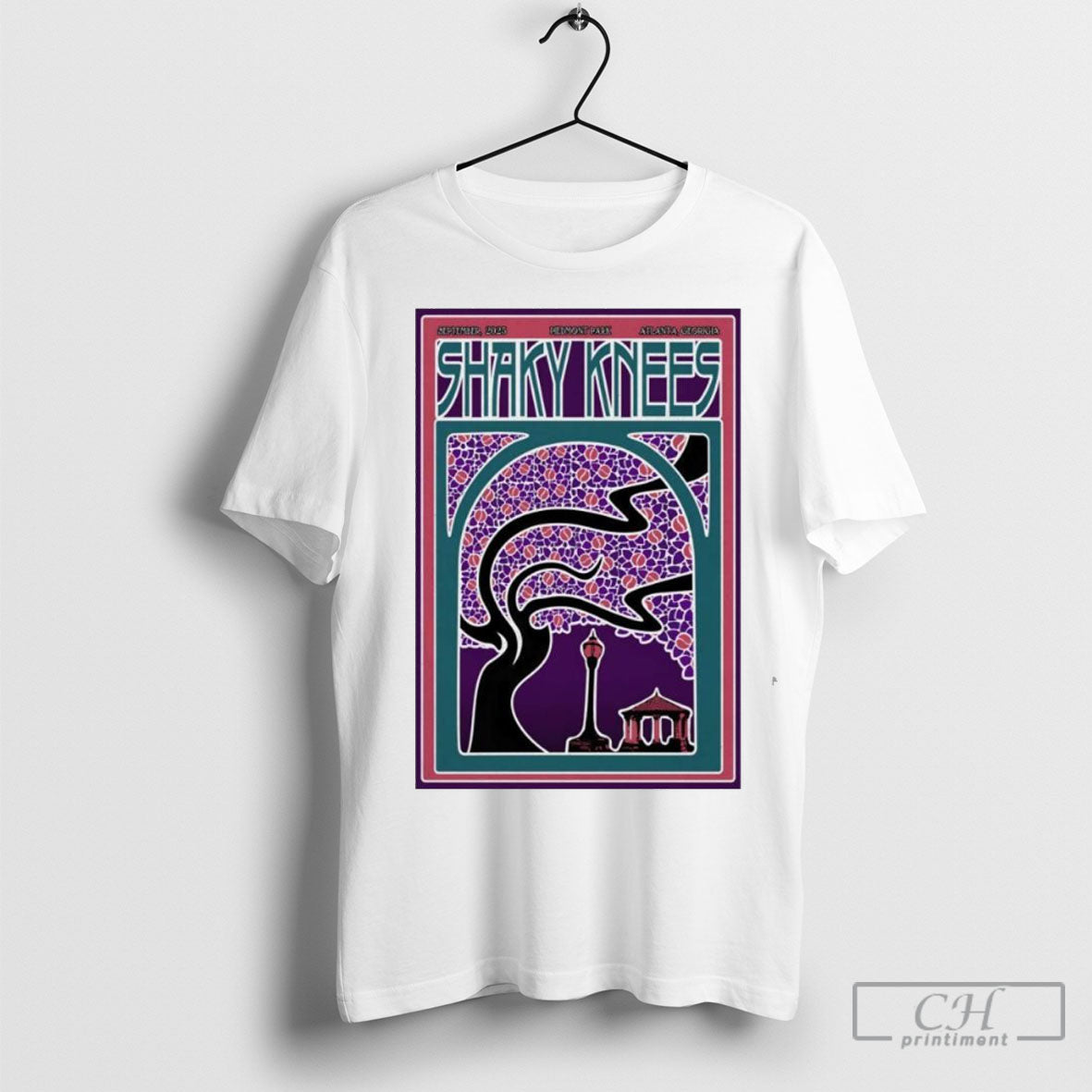 Shaky Knees Fest Piedmont Park Atlanta Ga Sept 19 21 2025 TShirt