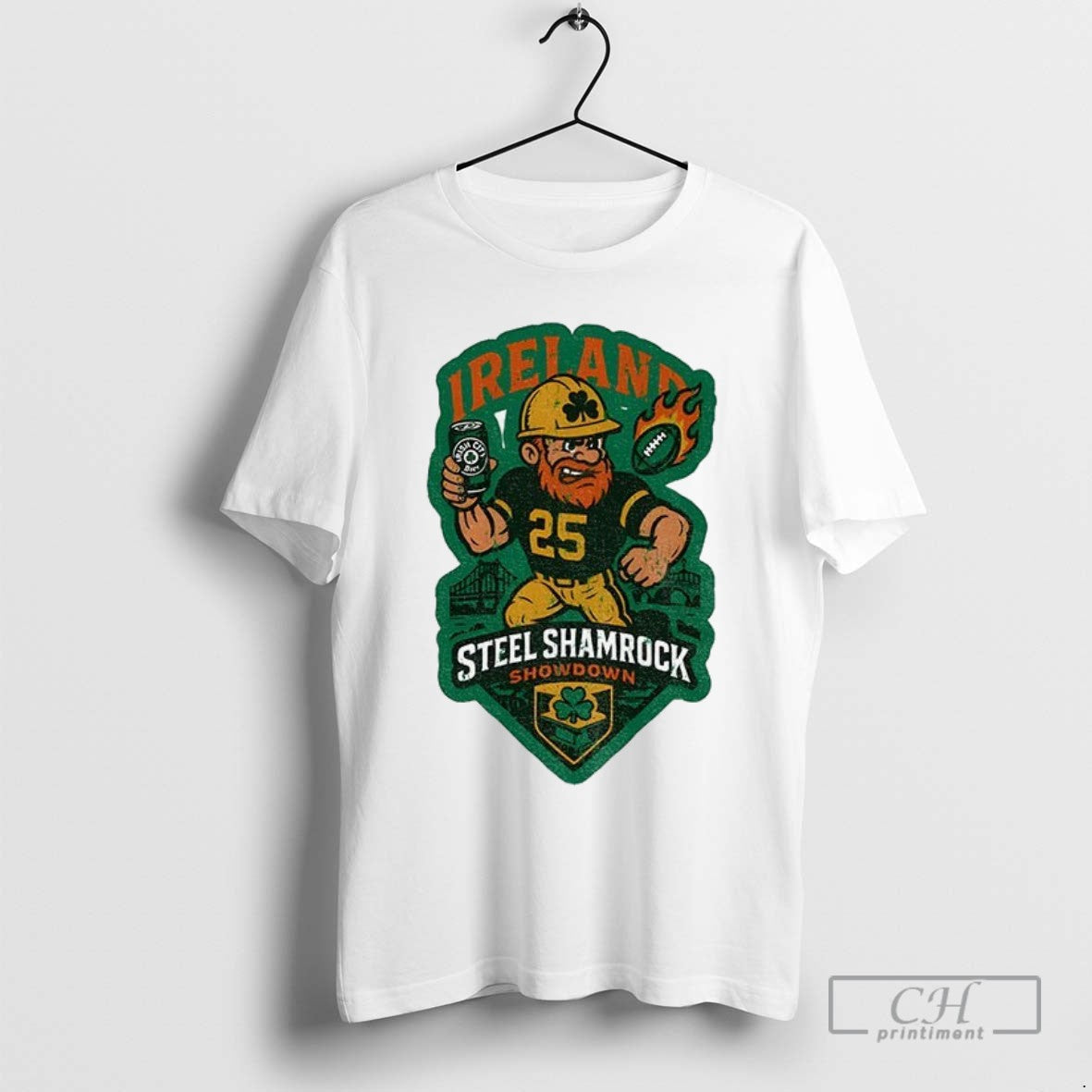 Shamrock Showdown Pittsburgh X Dublin 2025 Long Sleeve Elegant Apparel