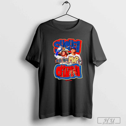 Shohei Ohtani 23 Mvp Japan Colorway Signature Long Sleeve Trendy Look