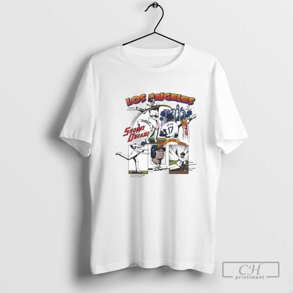 Shohei Ohtani Los Angeles D Comic Tank Top Stylish Collection