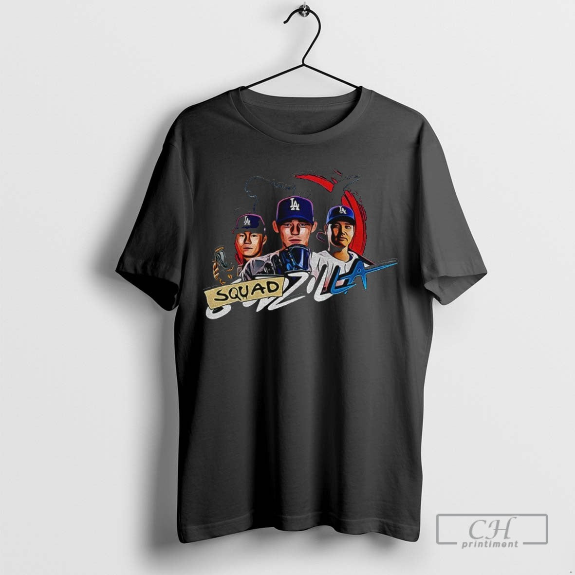 Shohei Ohtani Los Angeles Dodgers Baseball Mlb Squad Godzilla