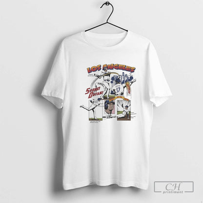 Shohei Ohtani Two Way Player Los Angeles Dodgers Comic Tank Top