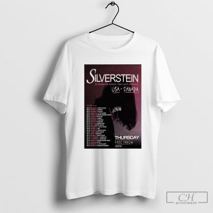 Silverstein Tour America Canada 2025 Sweatshirt Vintage Gift