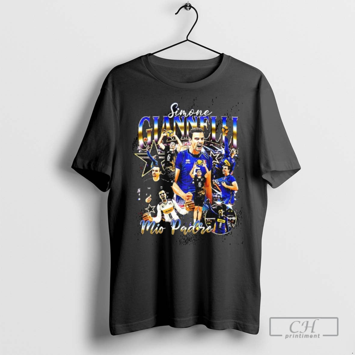 Simone Giannelli Sir Safety Perugia Mio Padre T Shirts TShirt