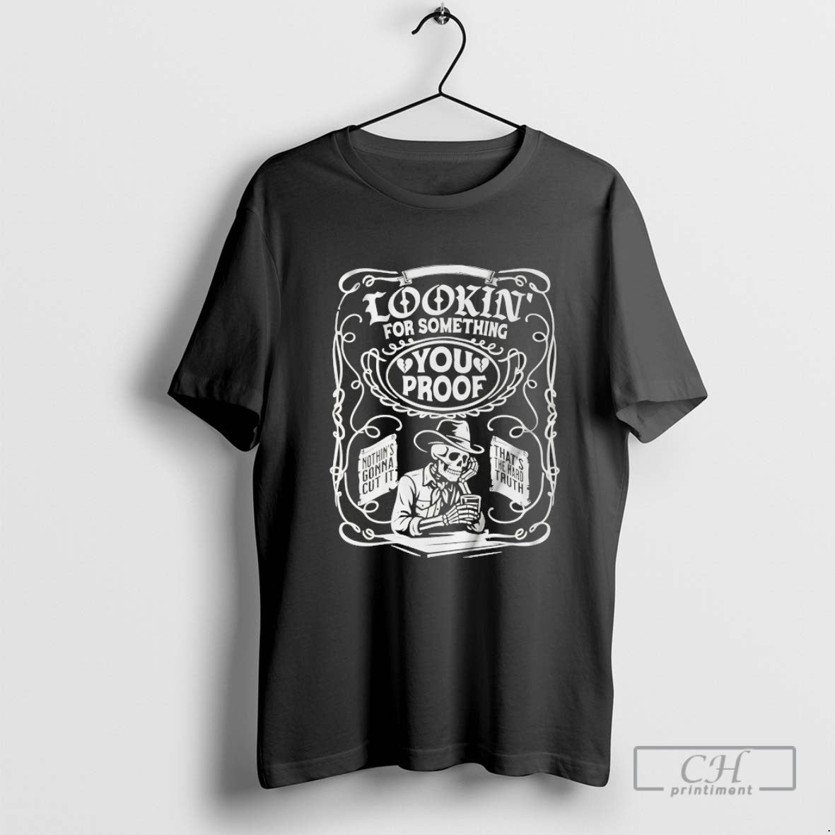 Skeleton Looking Something You Proof Nothing Gonna Cut It Long Sleeve