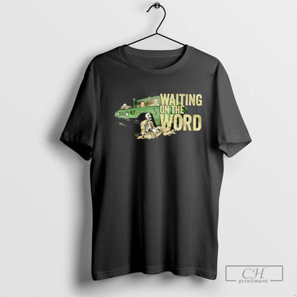 Skeletons Waiting Word Hoodie Authentic Look