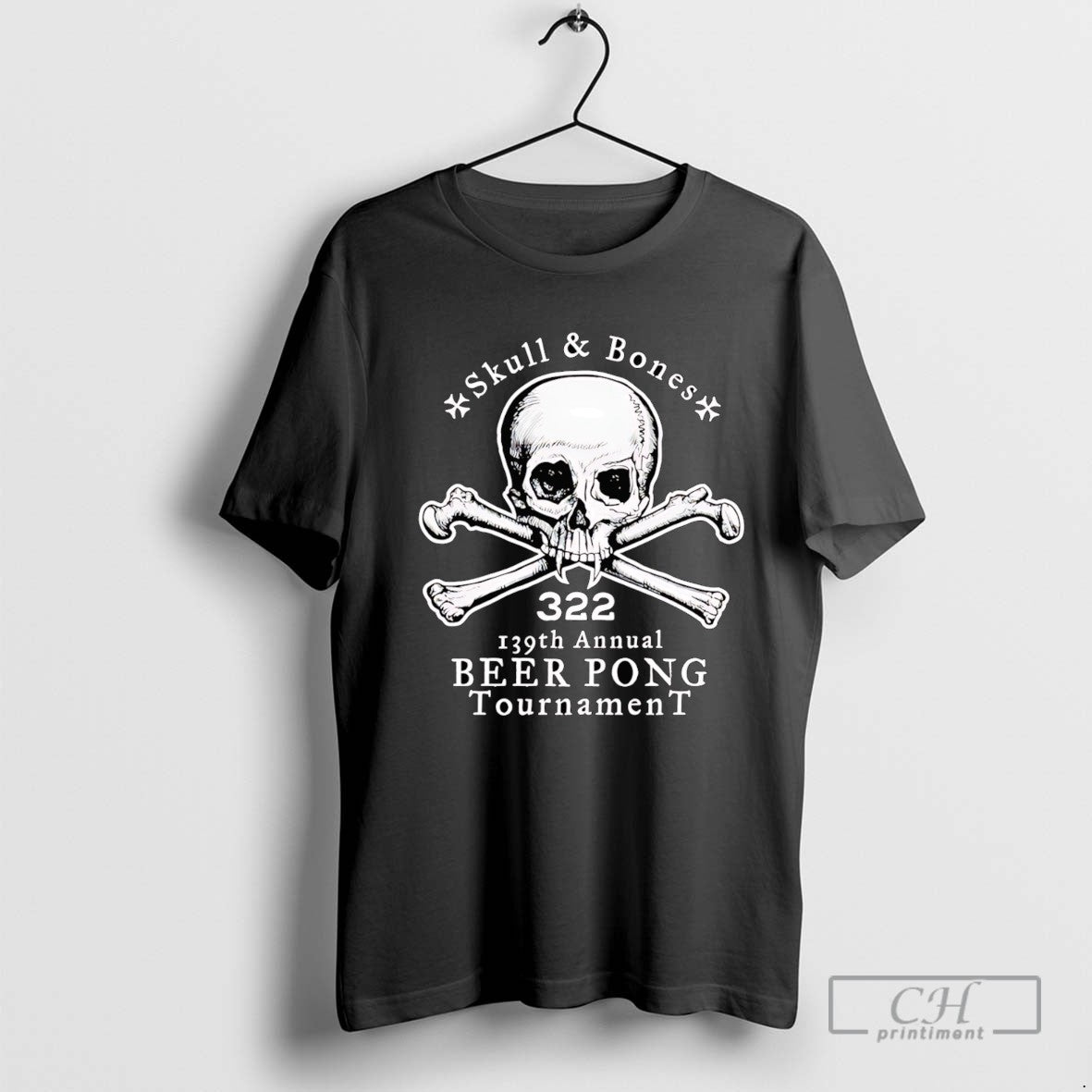 Skull And Bones 139Th Annual Beer Pong Tournament Long Sleeve