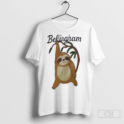 Sloth Bellingham Hoodie Modern Gift
