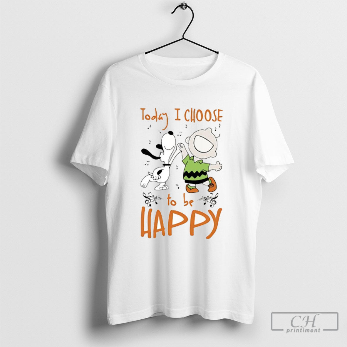 Snoopy Today I Choose To Be Happy Long Sleeve Elegant Gift