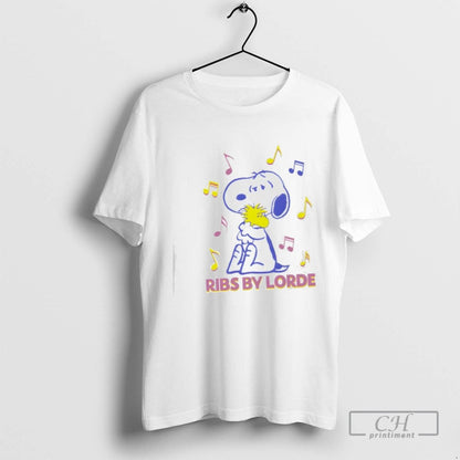 Snoopy Hug Woodstock Ribs Lorde Tee Elegant Design