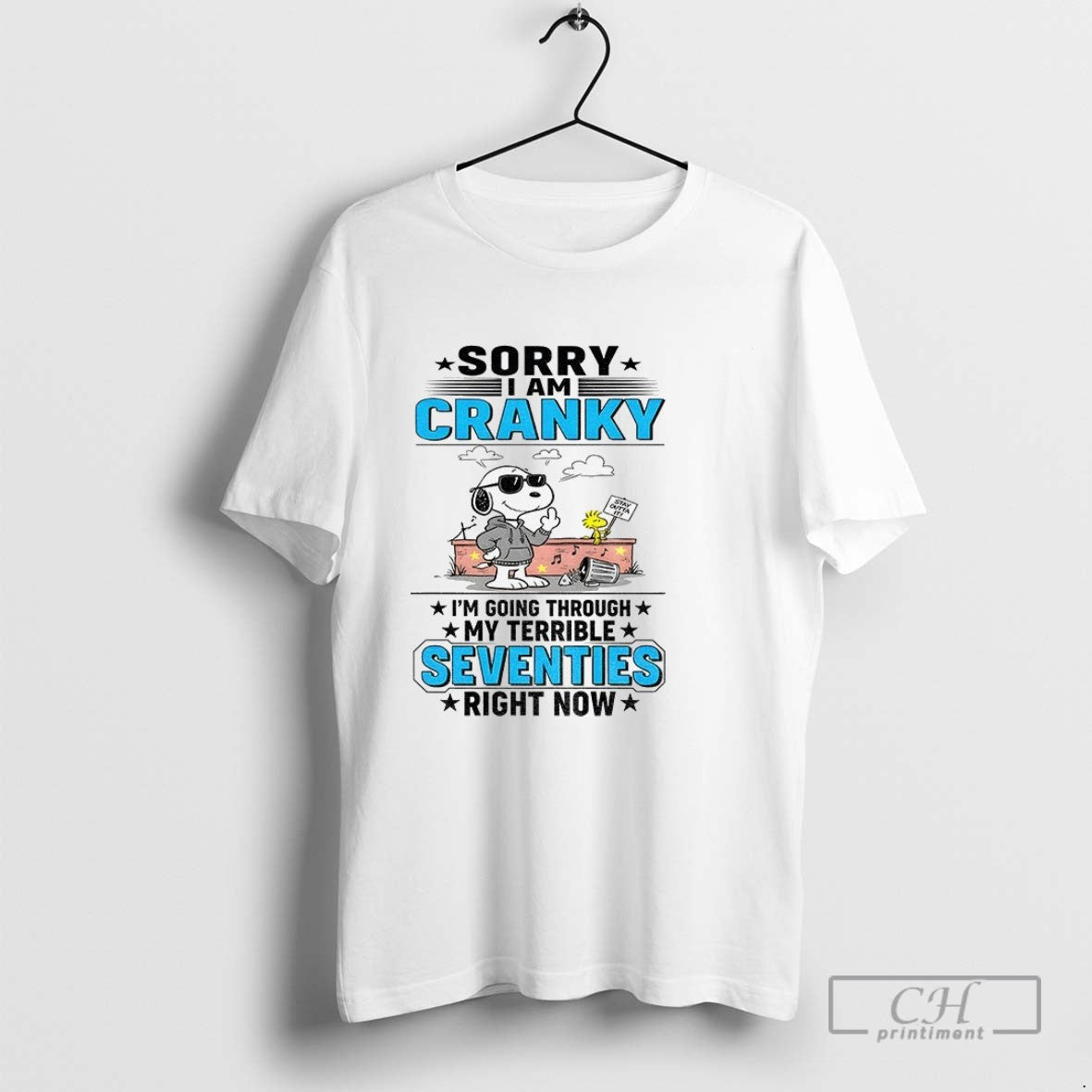 Snoopy Sorry I Am Cranky Stay Out It Im Going Through My Terrible