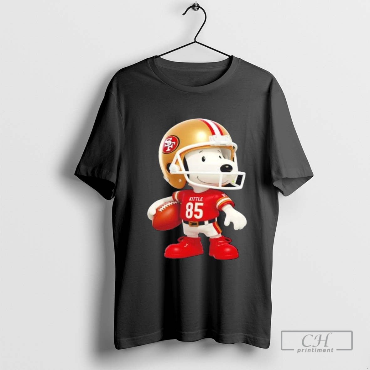 Snoopy Wearing San Francisco 49Ers Football Tank Top Classic Fashion