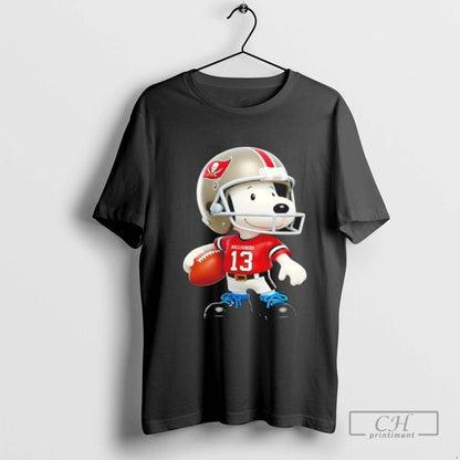 Snoopy Wearing Tampa Bay Buccaneers Football Tank Top Stylish Art