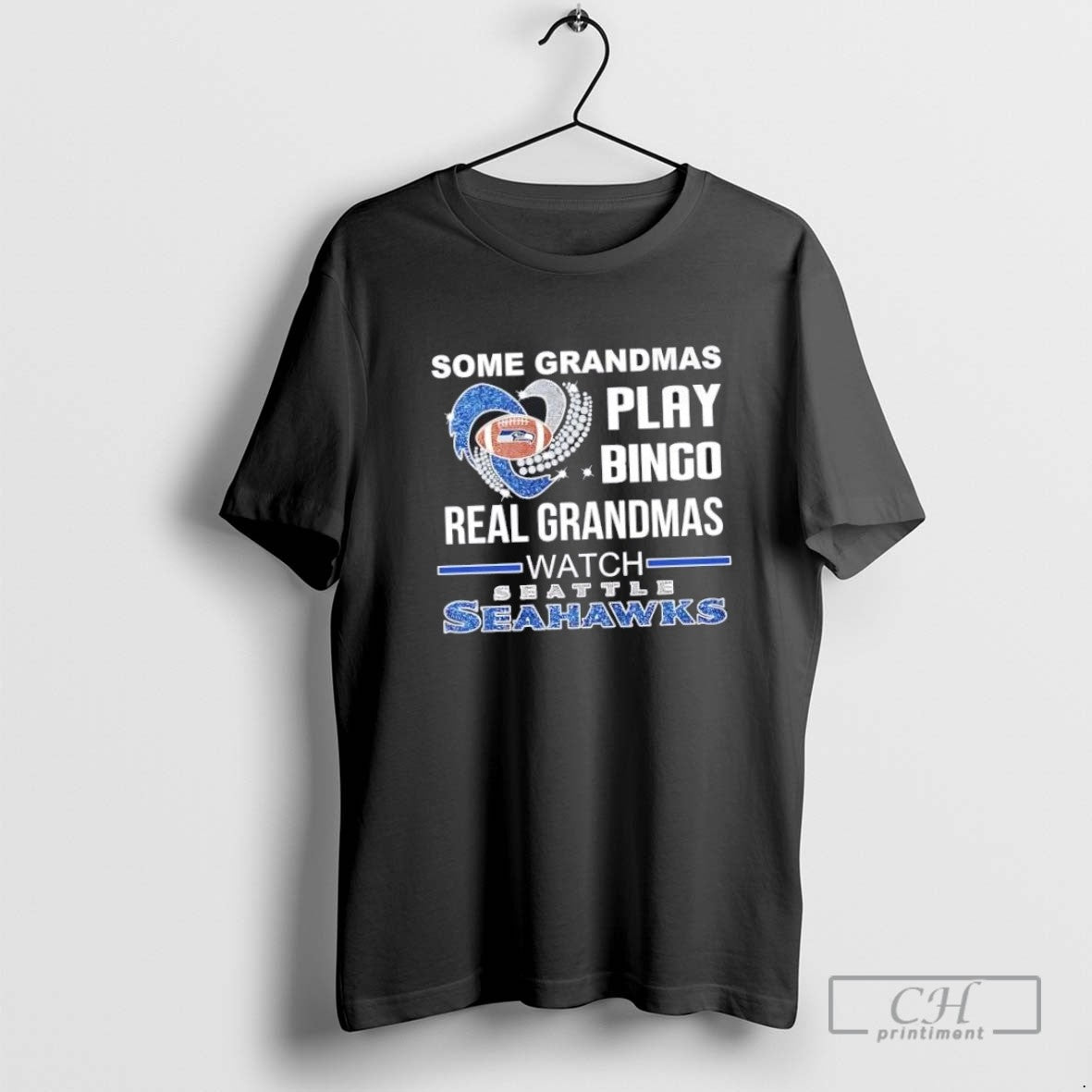 Some Grandmas Play Bingo Real Grandmas Watch Seattle Seahawks Diamond