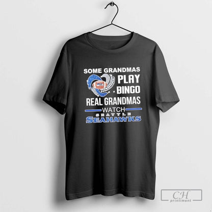Some Grandmas Play Bingo Real Grandmas Watch Seattle Seahawks Diamond