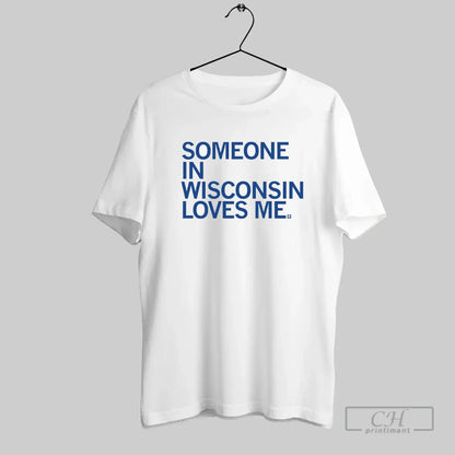 Someone Wisconsin Loves Me Tank Top Designer Look