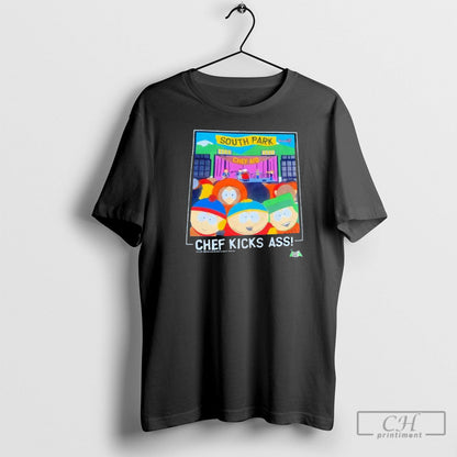 South Park Chef Aid Chef Kicks Ass Tank Top Elegant Design