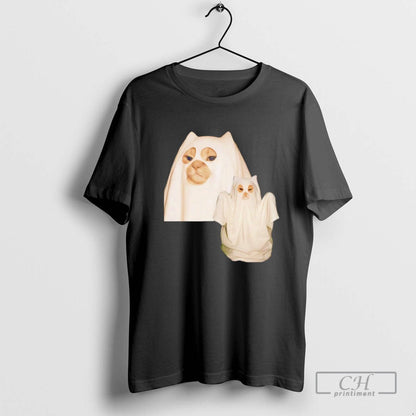 Spooky Cat Halloween Sweatshirt Modern Outfit