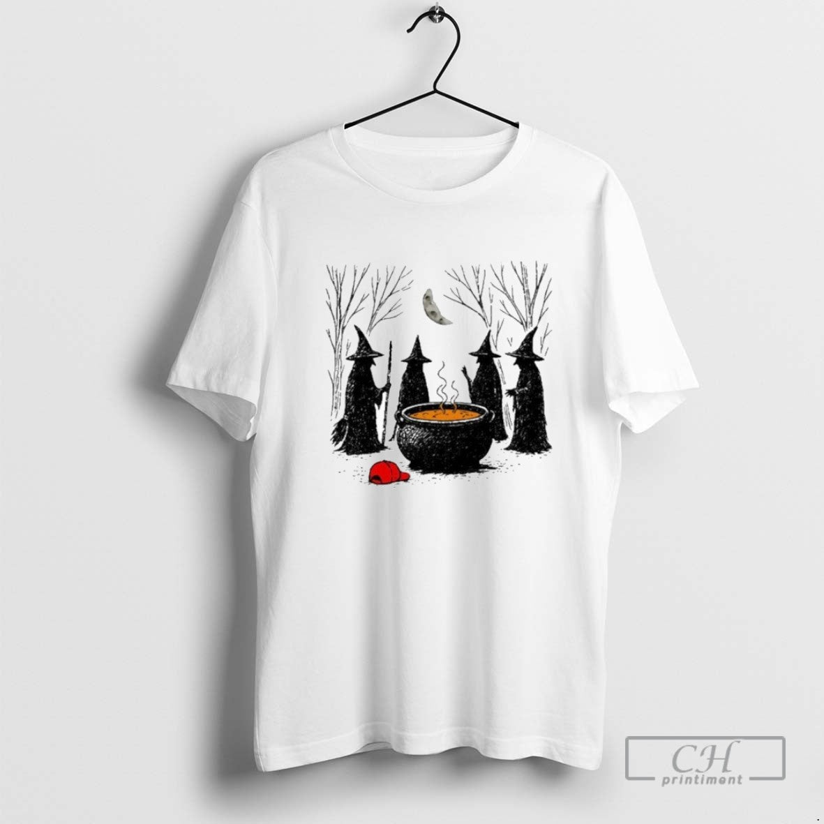 Spooky Witch Halloween Trump Sweatshirt Stylish Fashion