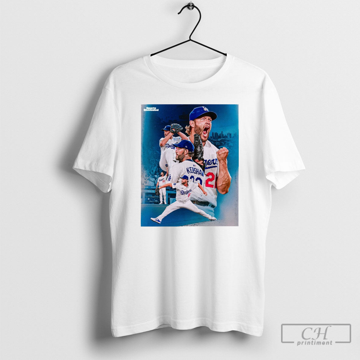 Sports Illustrated La Dodgers Clayton Kershaw Dodger Stadium Regular