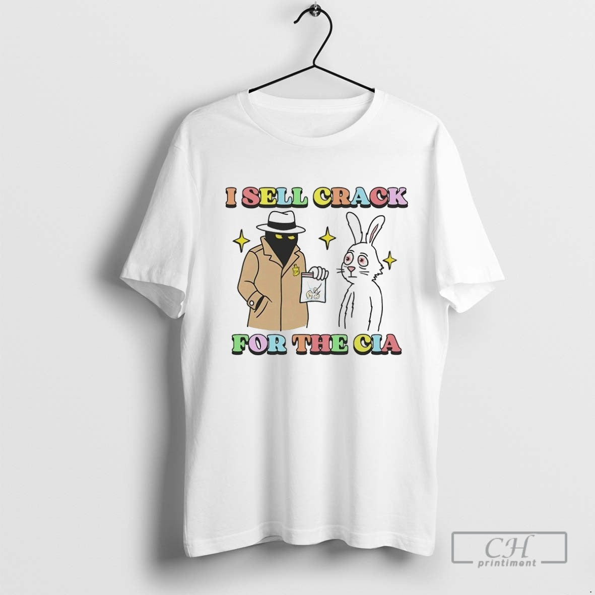 Spy Bunny I Sell Crack Cia Long Sleeve Trendy Collection