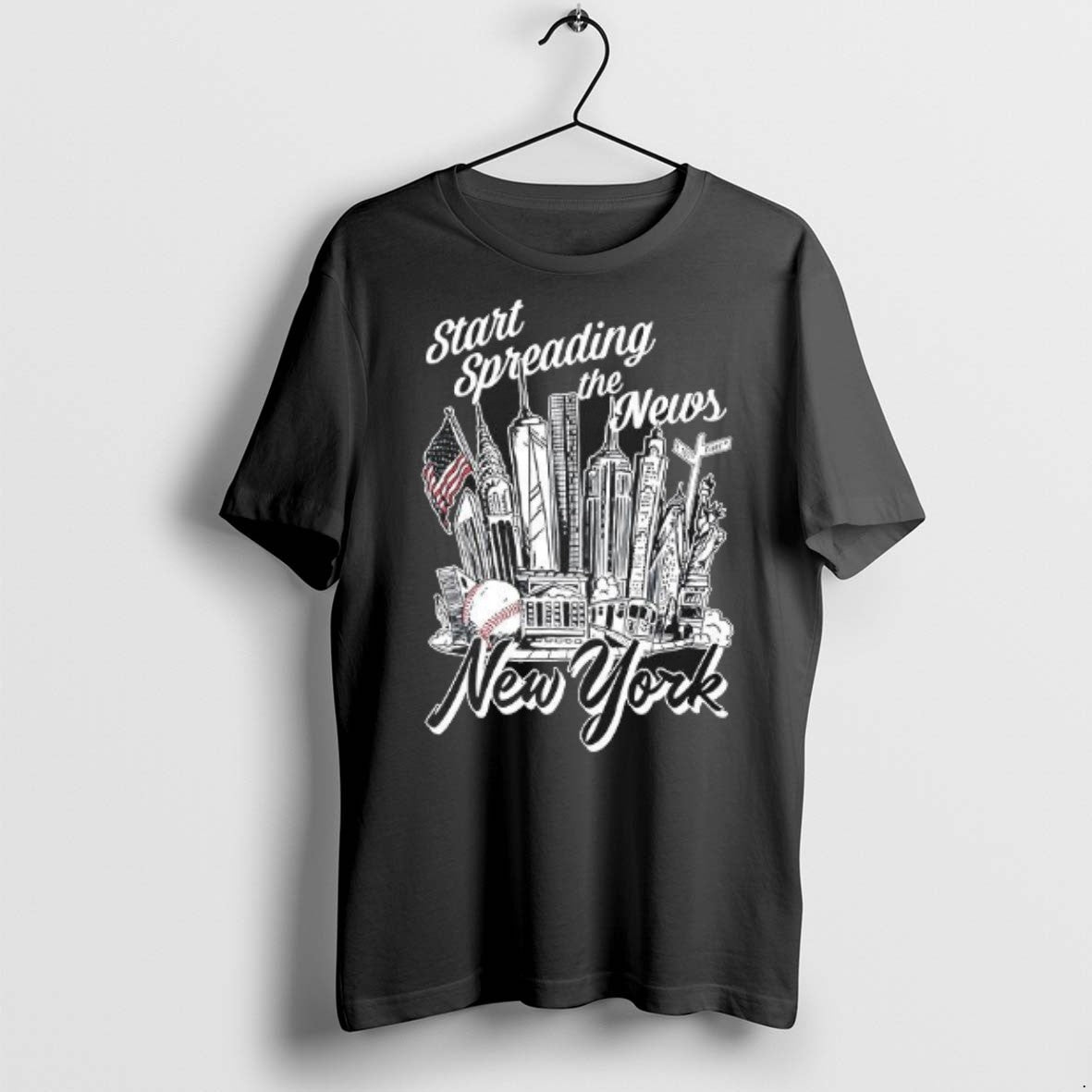 Start Spreading New New York City T Shirts Sweatshirt Vintage Design