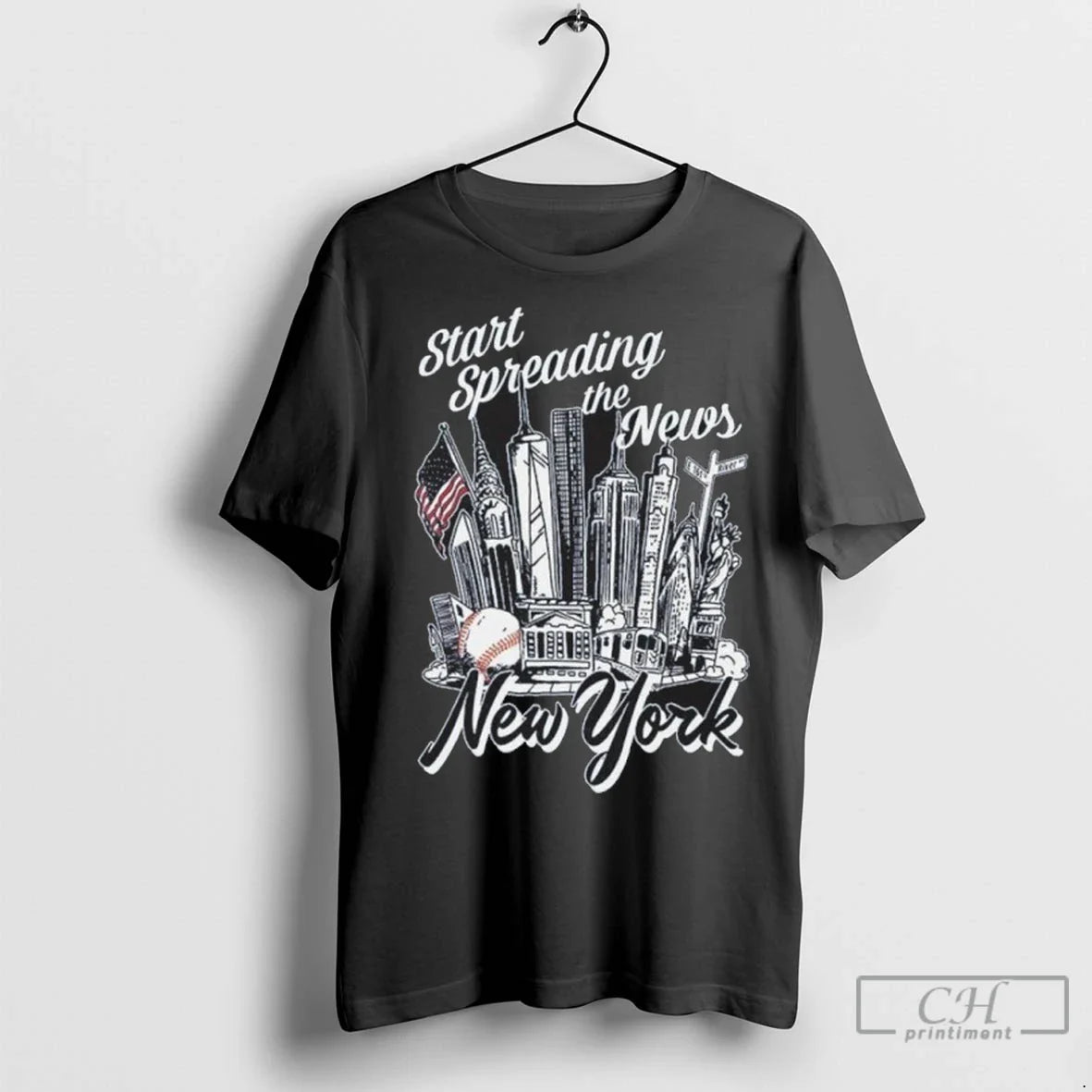 Start Spreading News New York T Shirts Shirt Trendy Outfit